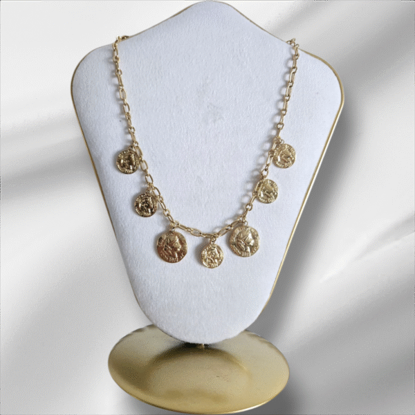 Collier breloques en acier inoxydable
