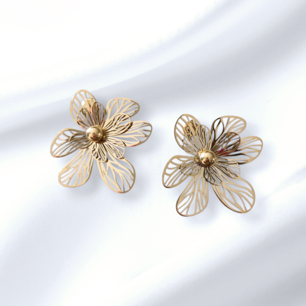Boucles d'oreilles en acier inoxydable