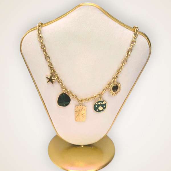 Collier Amour breloques