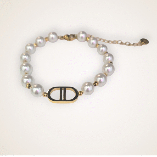 Bracelet perles en acier inoxydable