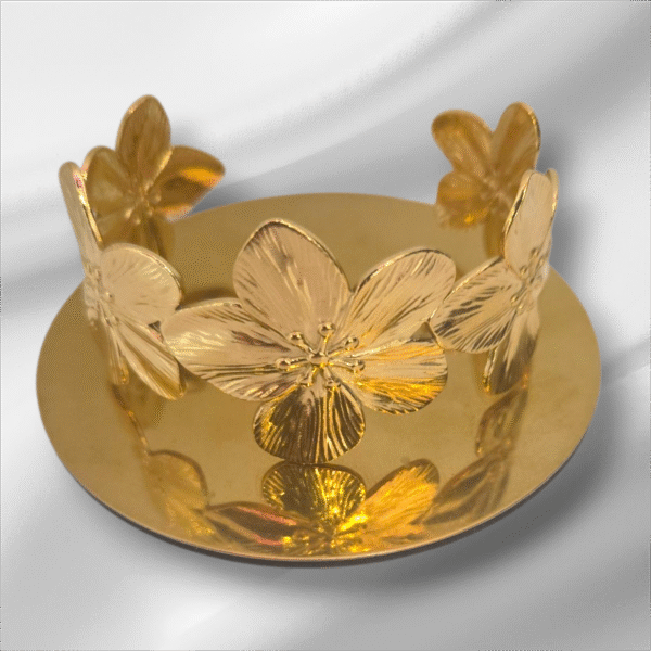 Bracelet jonc Fleur
