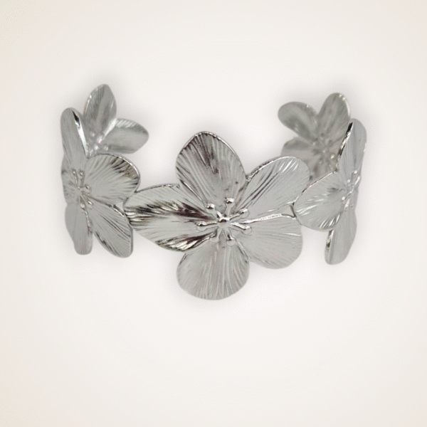 Bracelet jonc Fleur